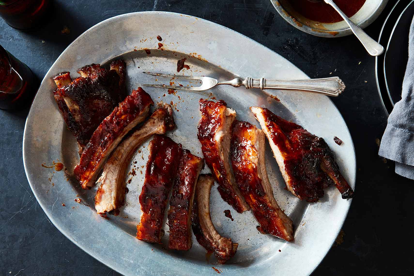 sticky chipotle ribs
