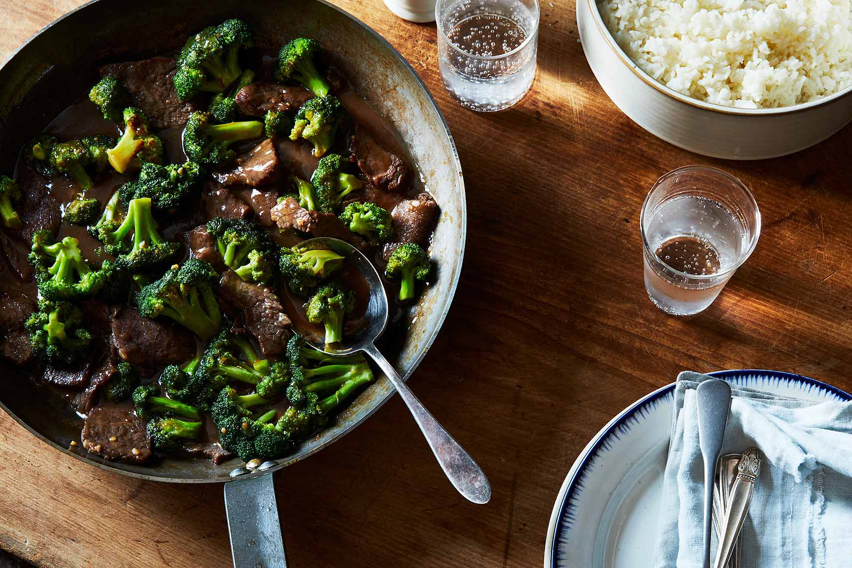 beef and broccoli stir fry